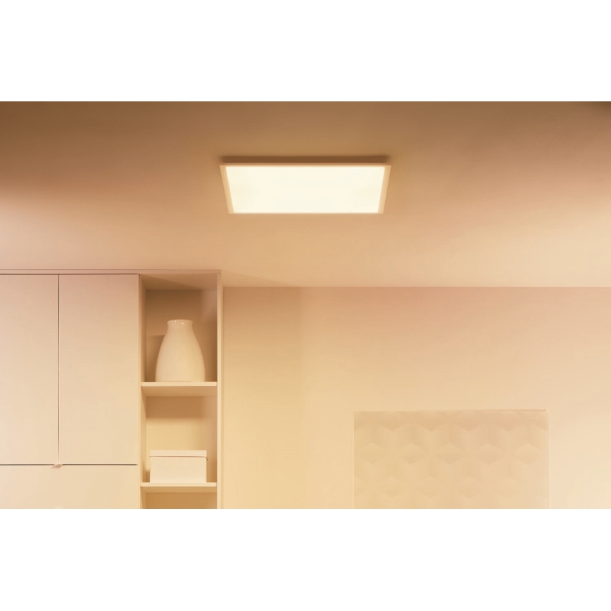 WiZ - Plafón LED regulable SUPERSLIM LED/36W/230V 2700-6500K Wi-Fi blanco