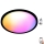 WiZ - Plafón LED RGB regulable SUPERSLIM LED/32W/230V 2700-6500K Wi-Fi negro