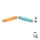 WiZ - SET 2x LED RGBW Lámpara regulable BAR LED/5,5W/230V 2200-6500K Wi-Fi
