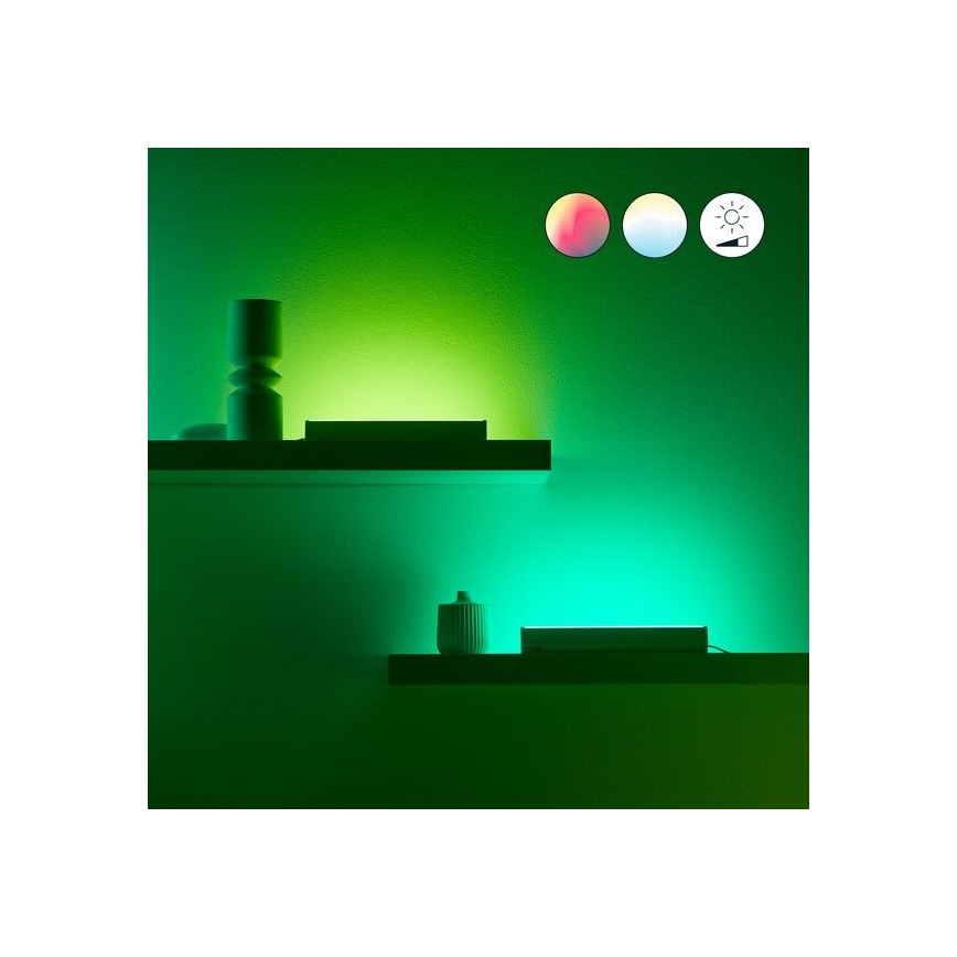 WiZ - SET 2x LED RGBW Lámpara regulable BAR LED/5,5W/230V 2200-6500K Wi-Fi