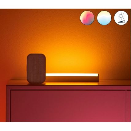 WiZ - SET 2x LED RGBW Lámpara regulable BAR LED/5,5W/230V 2200-6500K Wi-Fi