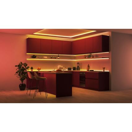 WiZ - Tira LED RGBIC Regulable 10m LED/21W/230V 2700-6500K Wi-Fi