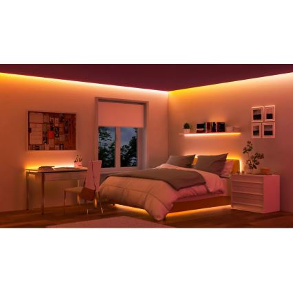 WiZ - Tira LED RGBIC regulable 4 m LED/10,2W/5V 2700-6500K Wi-Fi