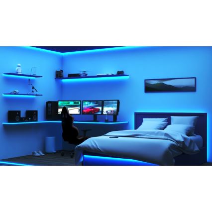 WiZ - Tira LED RGBW regulable 10m LED/12W/230V 2700-6500K Wi-Fi