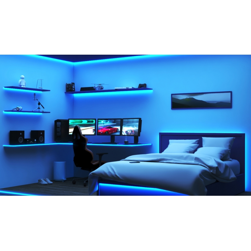 WiZ - Tira LED RGBW regulable 10m LED/12W/230V 2700-6500K Wi-Fi