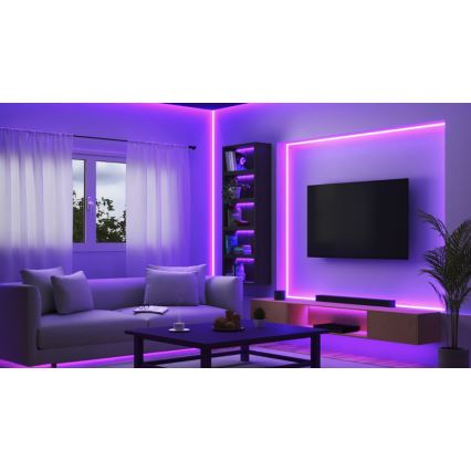 WiZ - Tira LED RGBW regulable 10m LED/12W/230V 2700-6500K Wi-Fi