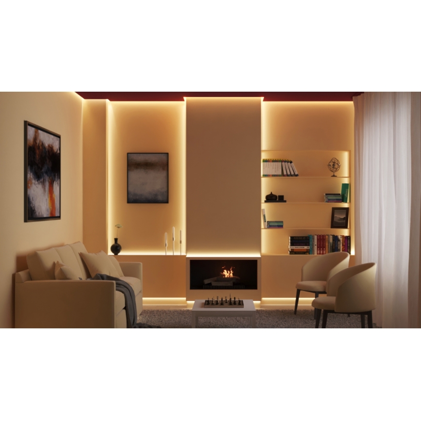 WiZ - Tira LED RGBW regulable 10m LED/12W/230V 2700-6500K Wi-Fi