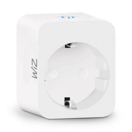 WiZ - Toma inteligente F 2300W Wi-Fi SCHUKO