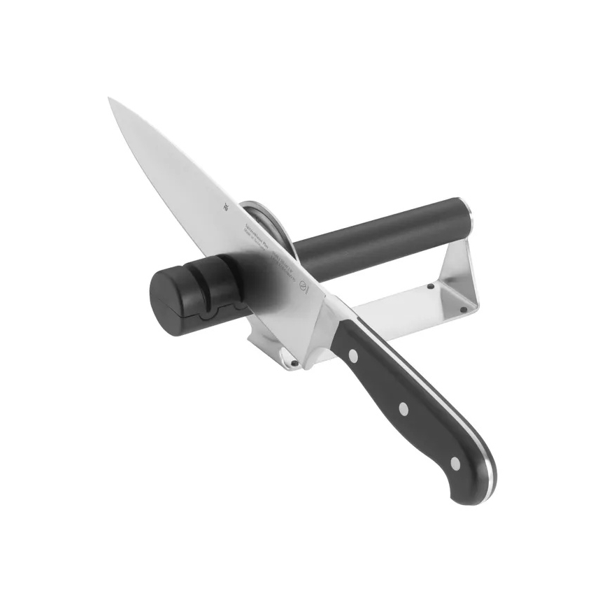 WMF - Afilador de cuchillos GOURMET 42,5 cm negro/acero inoxidable