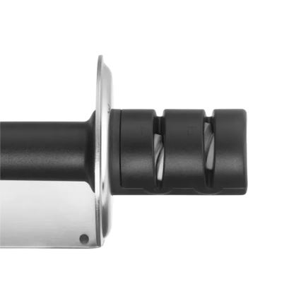 WMF - Afilador de cuchillos GOURMET 42,5 cm negro/acero inoxidable