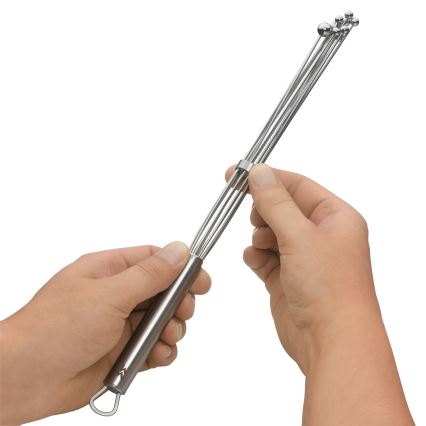 WMF - Batidor de varillas PROFI PLUS 32 cm con anillo deslizante, acero inoxidable