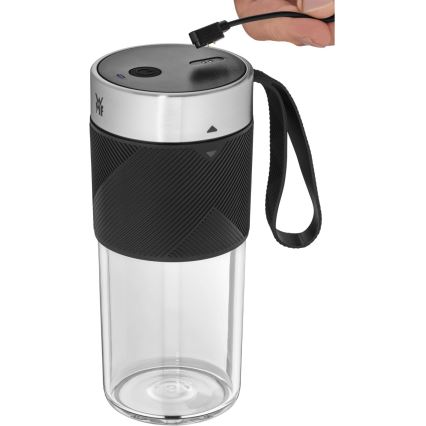 WMF - Batidora de viaje para smoothies KITCHENminis 50W/7,4V 1200 mAh acero inoxidable