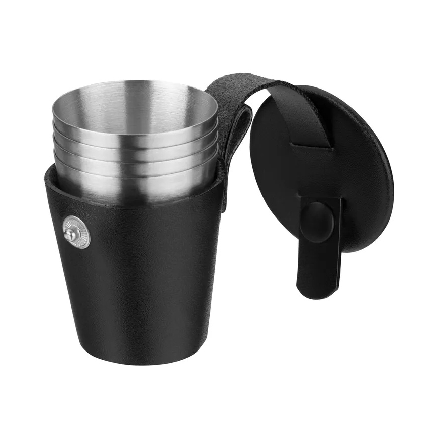 WMF - Conjunto de petaca y vasos de chupito MANHATTAN, 6 uds.