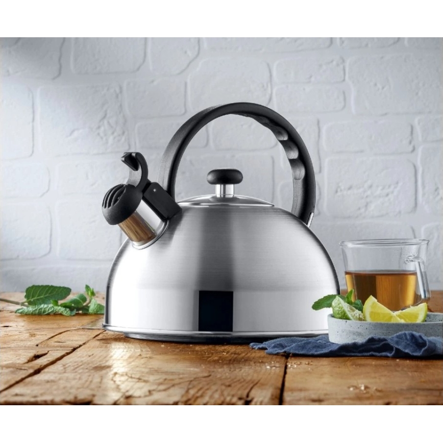 WMF - Hervidor con silbato ORBIT 1,5 l acero inoxidable