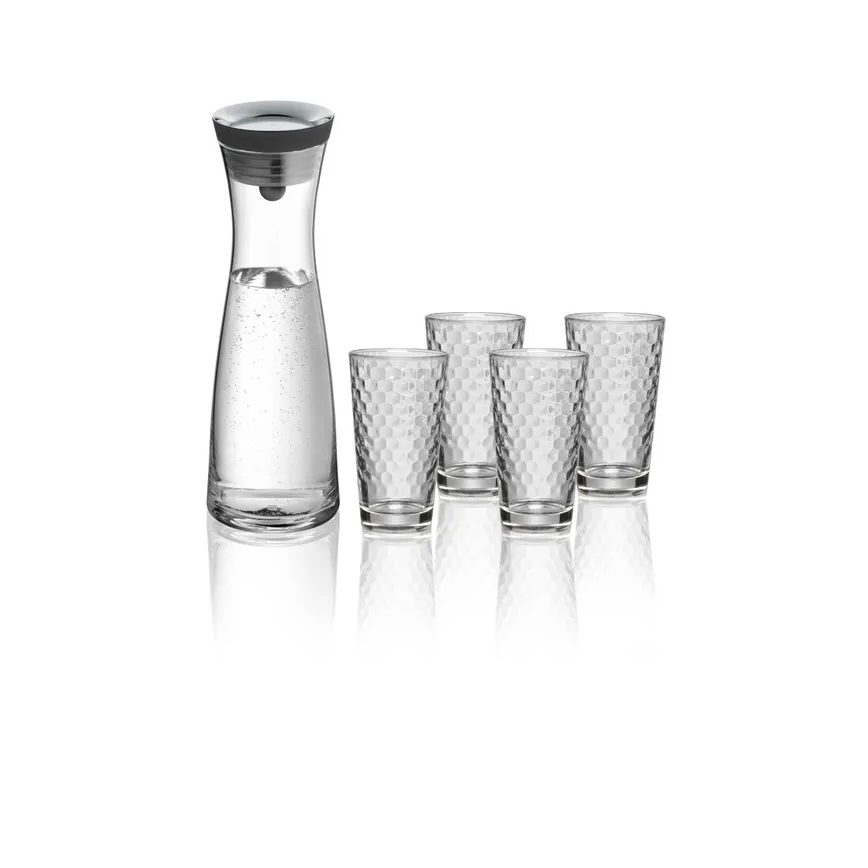 WMF - Jarra de agua Basic 1 l + 4 vasos
