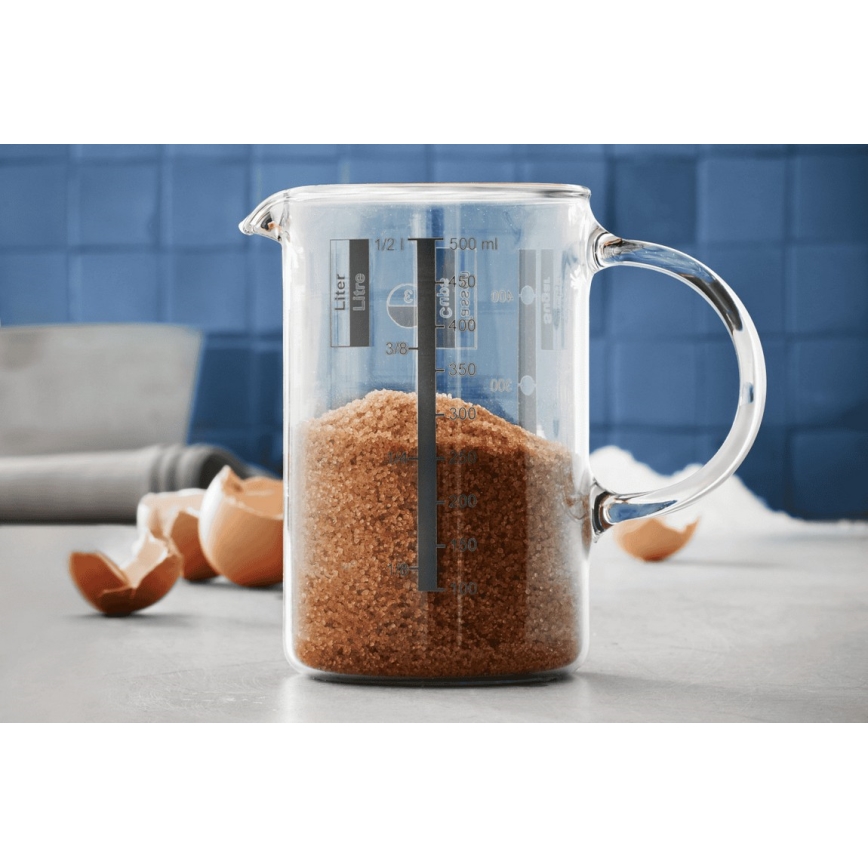 WMF - Jarra medidora de vidrio GOURMET 0,5 l