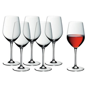 WMF - Juego de 6 copas para vino tinto EASY PLUS