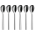 WMF - Juego de 6 cucharillas de café NUOVA, largas