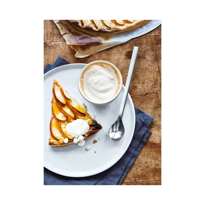 WMF - Juego de 6 cucharillas de café NUOVA, largas