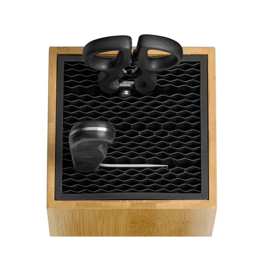 WMF - Juego de 6 cuchillos de cocina con bloque SPITZENKLASSE PLUS