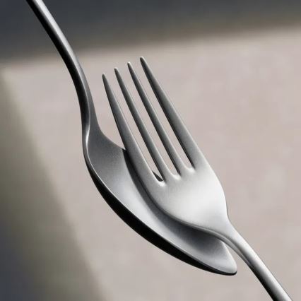 WMF - Juego de cubertería de acero inoxidable MERIT 66 piezas