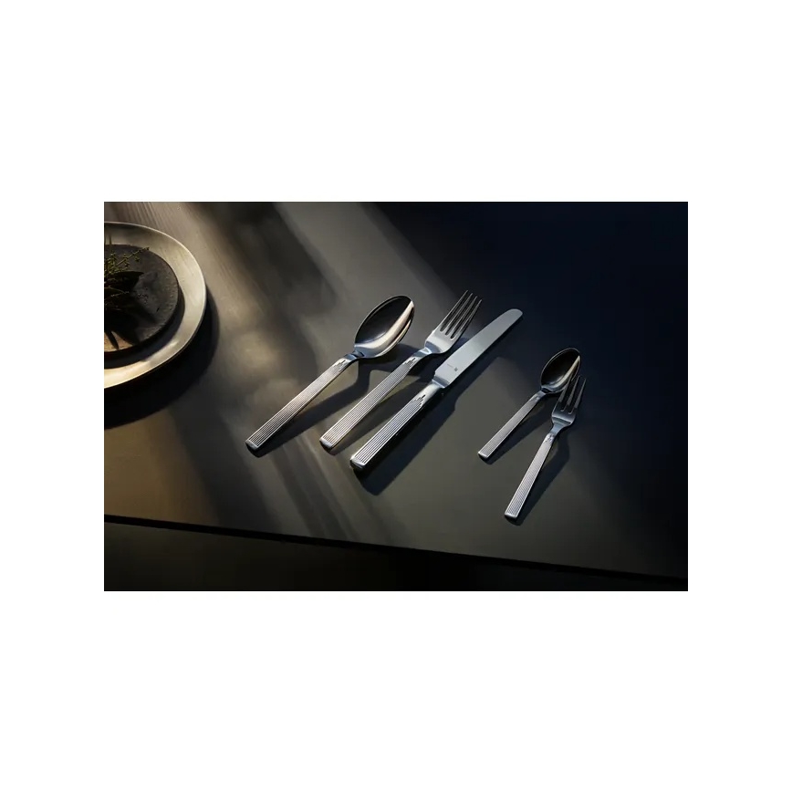 WMF - Juego de cubiertos de acero inoxidable ART DECO 66 piezas