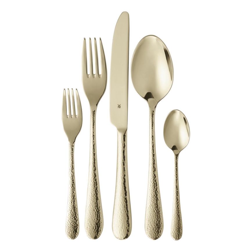 WMF - Juego de cubiertos de acero inoxidable SITELLO 30pcs dorado