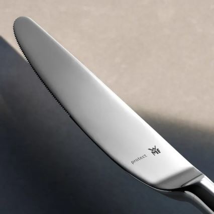 WMF - Juego de cubiertos de acero inoxidable MERIT CROMARGAN PROTECT® de 66 piezas