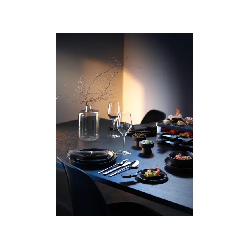 WMF - Juego de cubiertos SONIC de acero inoxidable, 66 piezas