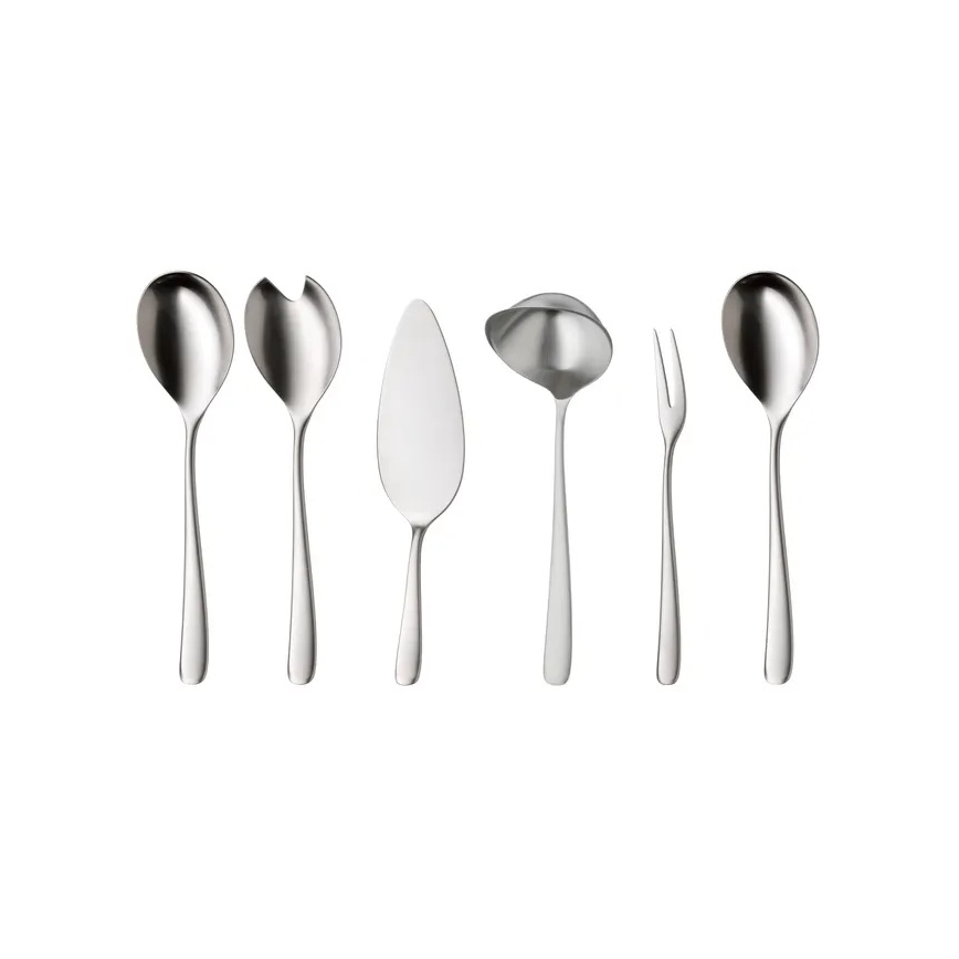 WMF - Juego de cubiertos VISION de acero inoxidable, 66 piezas
