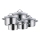 WMF - Juego de ollas 5pcs PROVENCE PLUS acero inoxidable