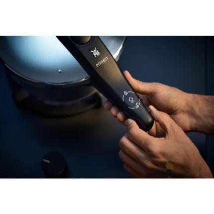 WMF - Juego de ollas a presión 8,5 l + 4,5 l PERFECT de acero inoxidable