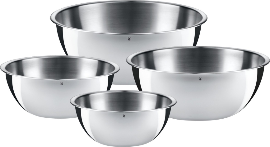 WMF - Juego de tazones de cocina 4 piezas GOURMET acero inoxidable