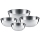 WMF - Juego de tazones de cocina 4 piezas GOURMET acero inoxidable