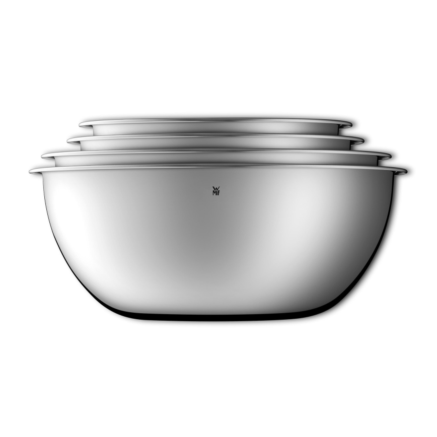 WMF - Juego de tazones de cocina 4 piezas GOURMET acero inoxidable