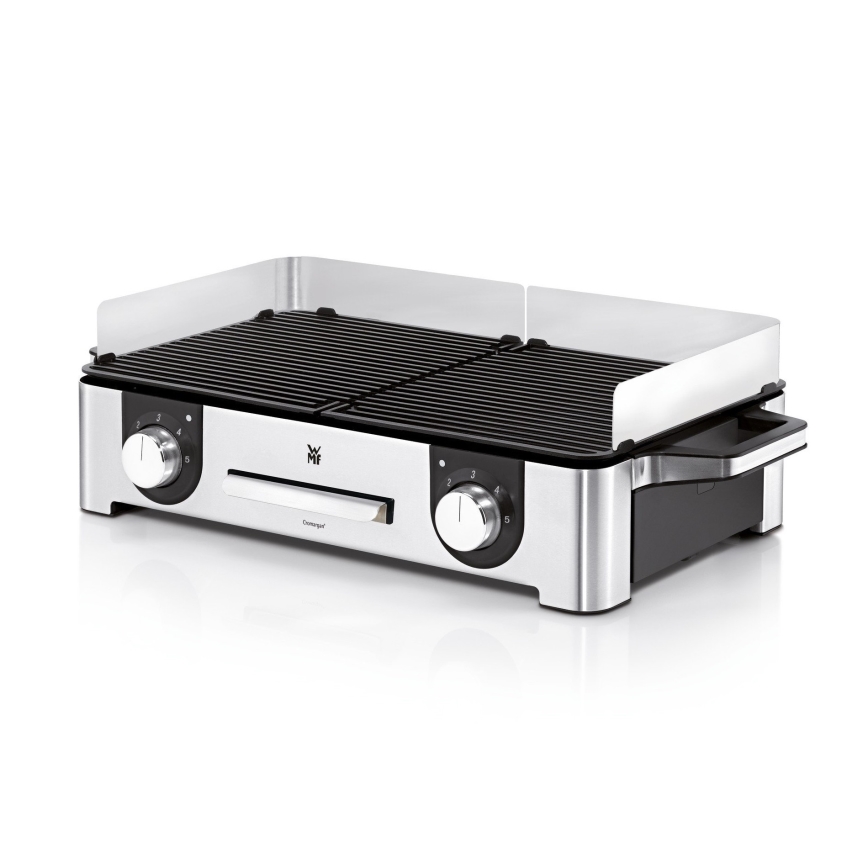 WMF - Parrilla eléctrica de mesa LONO 2400W/230V acero inoxidable