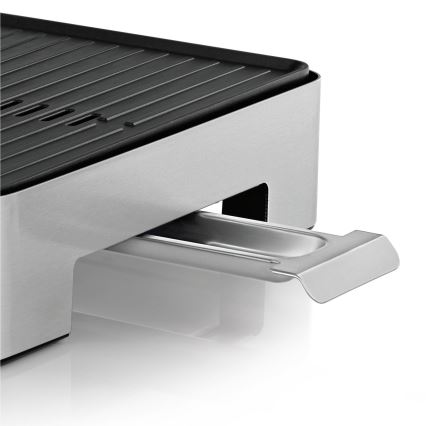 WMF - Parrilla eléctrica de mesa QUADRO LONO 1250W/230V acero inoxidable