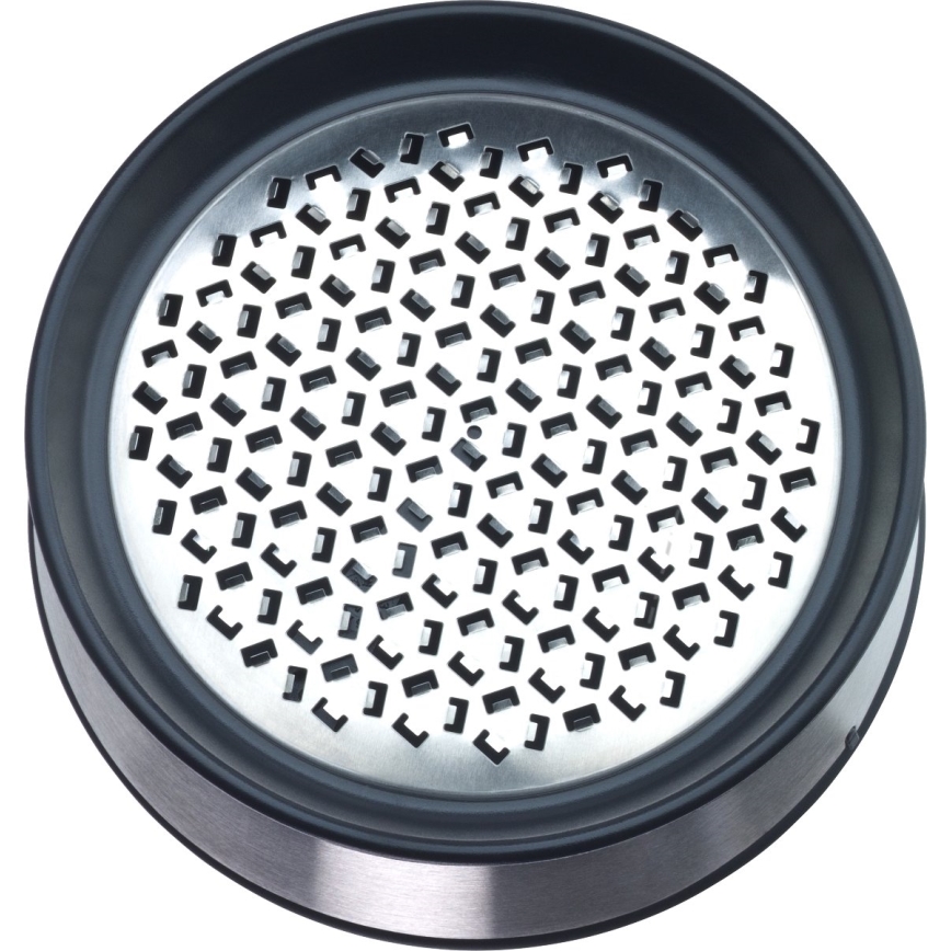 WMF - Rallador de jengibre, diámetro 9 cm, acero inoxidable/negro