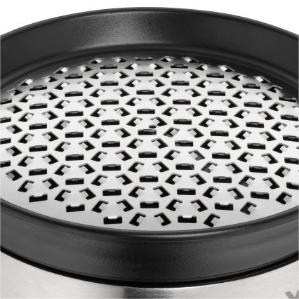 WMF - Rallador de jengibre, diámetro 9 cm, acero inoxidable/negro