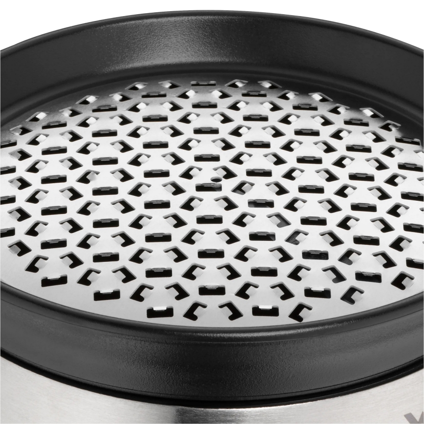 WMF - Rallador de jengibre, diámetro 9 cm, acero inoxidable/negro