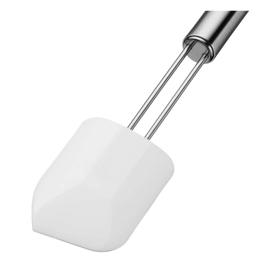WMF - Raspador de masa PROFI PLUS, acero inoxidable/blanco
