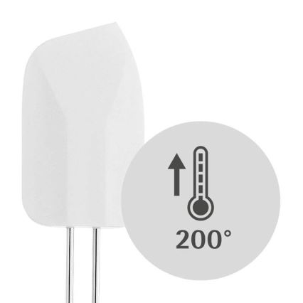 WMF - Raspador de masa PROFI PLUS, acero inoxidable/blanco