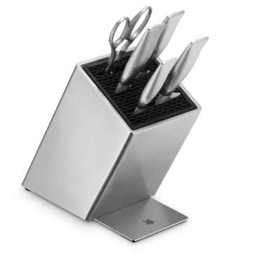 WMF - Set de 6 cuchillos de cocina con bloque GRAND GOURMET