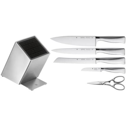 WMF - Set de 6 cuchillos de cocina con bloque GRAND GOURMET