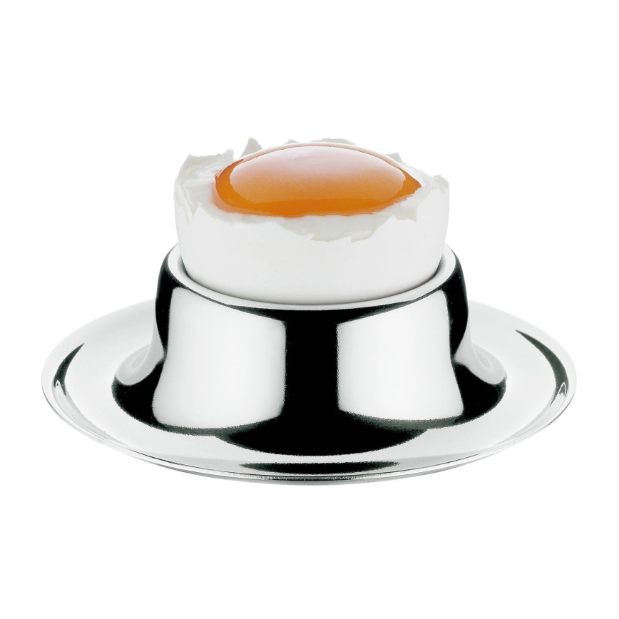 WMF - Set de 6 portahuevos CROMARGAN AKTUELL de acero inoxidable