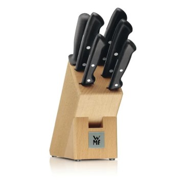 WMF - Set de 7 cuchillos de cocina con bloque CLASSIC LINE