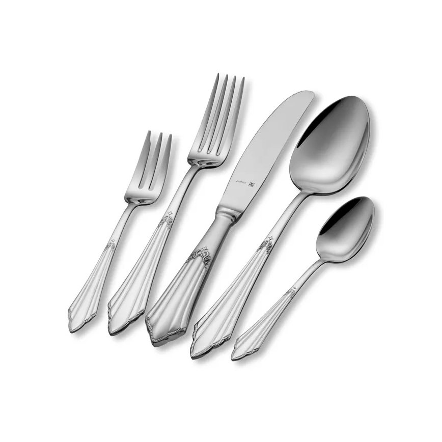WMF - Juego de cubiertos de acero inoxidable FÄCHER 30 piezas