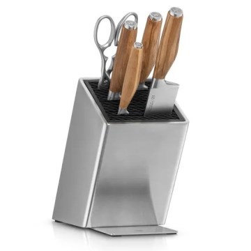 WMF - Set de cuchillos de cocina con bloque GRAND WOOD, 6 piezas