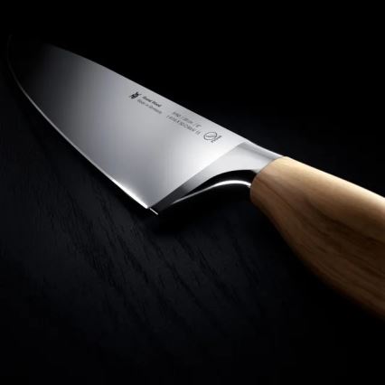 WMF - Set de cuchillos de cocina con bloque GRAND WOOD, 6 piezas