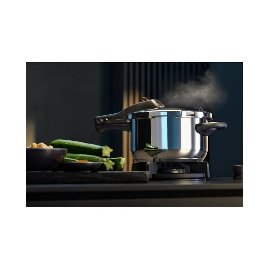 WMF - Set de ollas a presión 6,5 l + 3 l PERFECT acero inoxidable